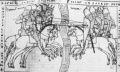 Illustration in the Chronica of Otto von Freising, 1157. Codex Jenensis Bose.jpg