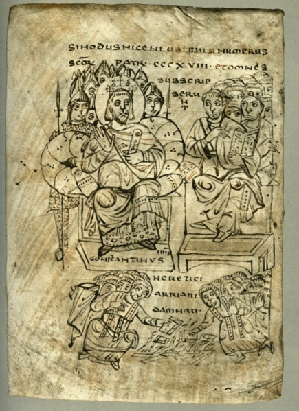 File:MS CLXV, Biblioteca Capitolare, Vercelli, a compendium of canon law produced in northern Italy ca. 825.jpg